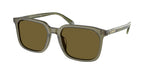 5848S7 - Transparent Olive / Army Solid