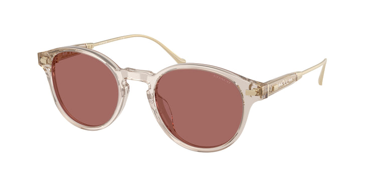 58790H - Transparent Sand / Wine Solid