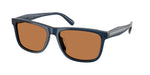 575773 - Transparent Dark Blue / Amber Solid