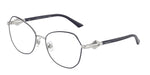 3026 - Silver/Navy Blue / Demo Lens