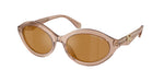 34016H - Transparent Tan / Gold Mirror