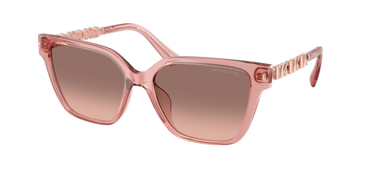 310113 - Pink Transparent / Pink Gradient Dark Brown