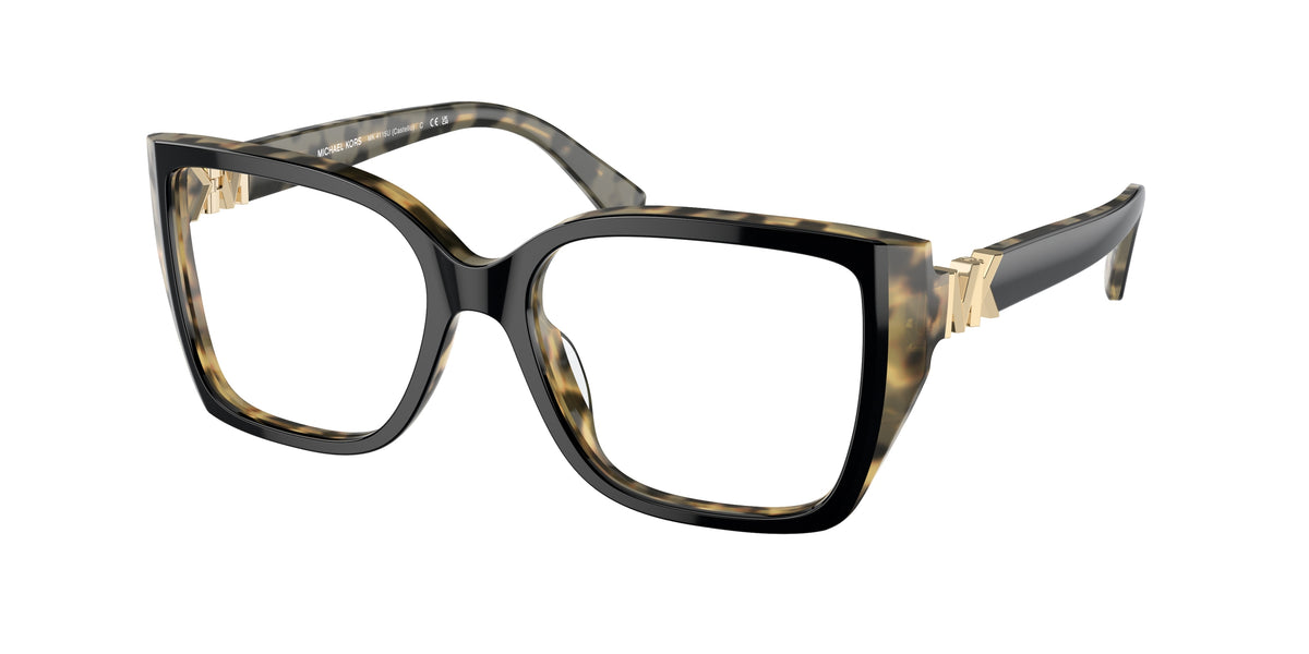 3950 - Black/Amber Tortoise / Demo Lens