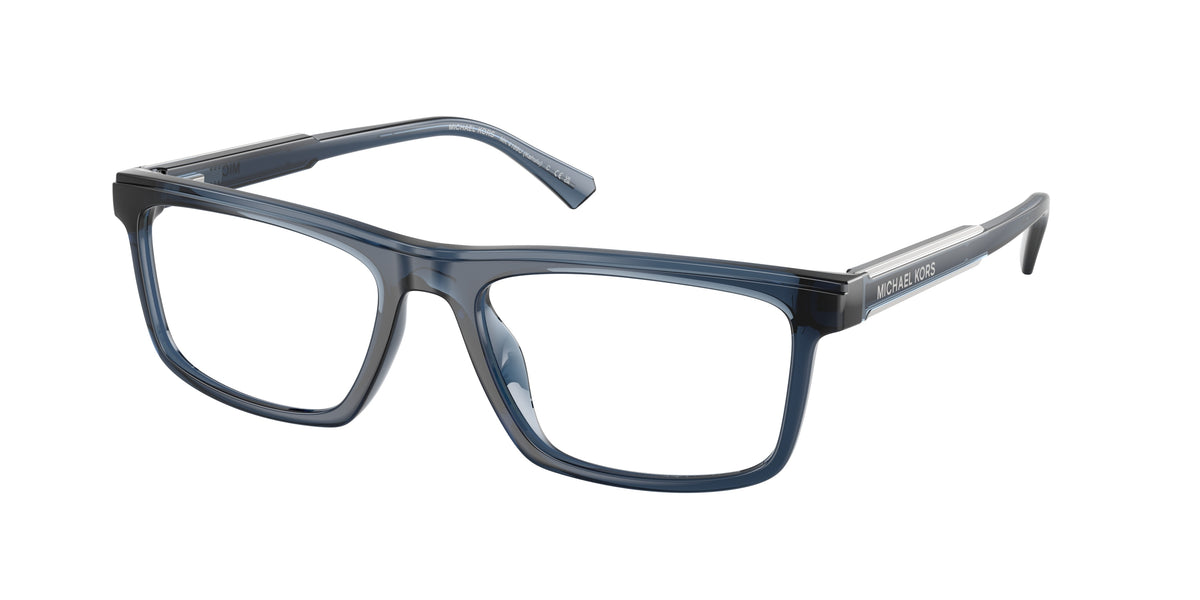3002 - Navy Transparent / Demo Lens
