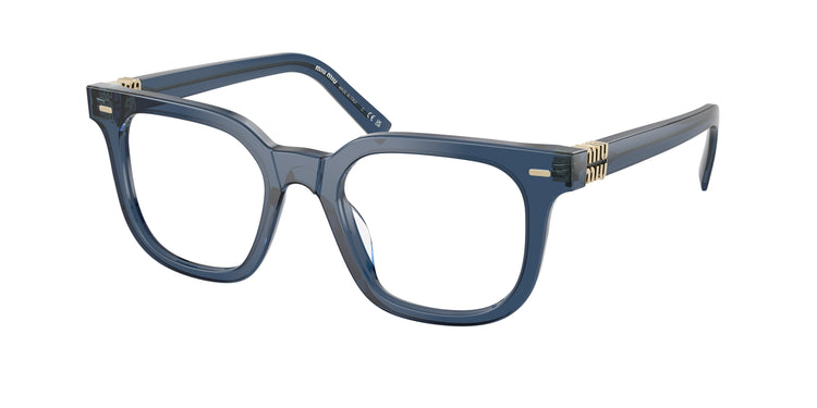 08Q1O1 - Blue Transparent / Demo Lens