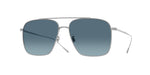 5036Q8 - Silver / Marine Gradient
