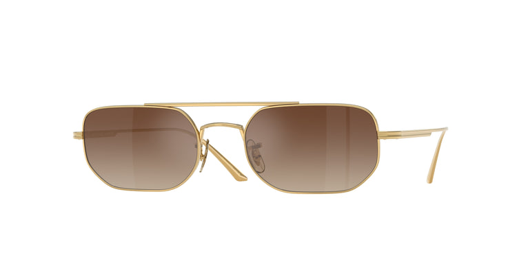 5332Q1 - Gold / Dark Brown Gradient Mirror