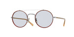 5036 - Silver/Amber / Demo Lens Blue Wash