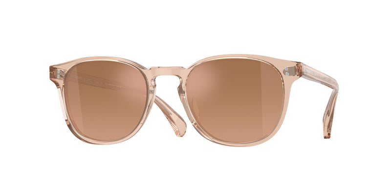 147142 - Blush / Light Brown Mirror Gradient Yellow