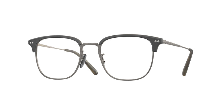 1282 - Semi-Matte Black-Olive Tortoise-Antique Pewter / Demo Lens