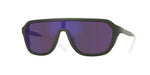 70064V - Semi-Matte Green Smoke / Royal Purple Mirror
