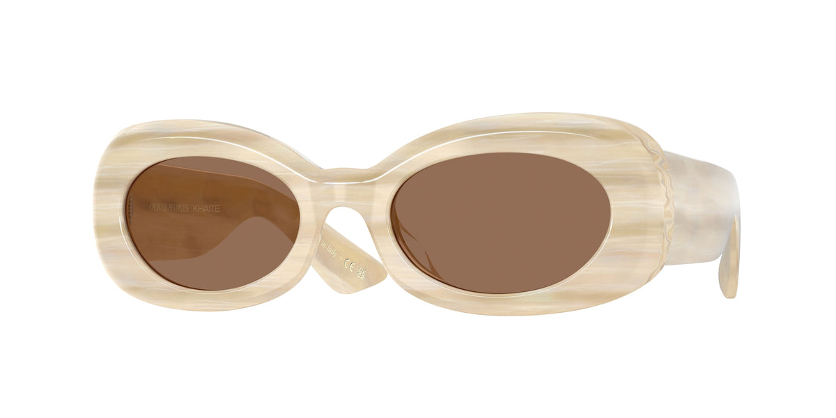 104973 - Beige Silk / Brown