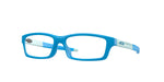 811109 - Satin Electric Blue / Transparent