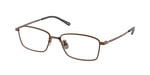 9147 - Shiny Brushed Brown / Transparent