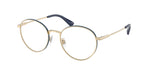 9116 - Shiny Pale Gold/Denim / Demo Lens