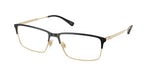 9304 - Black/Pale Gold / Demo Lens