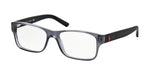 5407 - Shiny Transparent Grey / Demo Lens