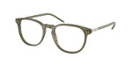 6284 - Shiny Transparent Olive Green / Demo Lens