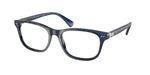 6183 - Shiny Blue Havana / Demo Lens