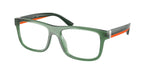 6243 - Shiny Transparent Green / Demo Lens