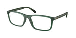6312 - Matte Transparent Dark Green / Demo Lens