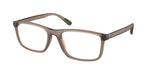 6313 - Matte Transparent Brown / Demo Lens