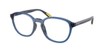 5717 - Shiny Transparent Navy Blue / Demo Lens