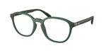 6312 - Matte Transparent Dark Green / Demo Lens