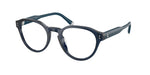 5955 - Shiny Transparent Navy Blue / Demo Lens