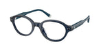 5955 - Shiny Transparent Navy Blue / Demo Lens