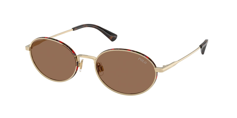 928673 - Shiny Pale Gold / Dark Brown