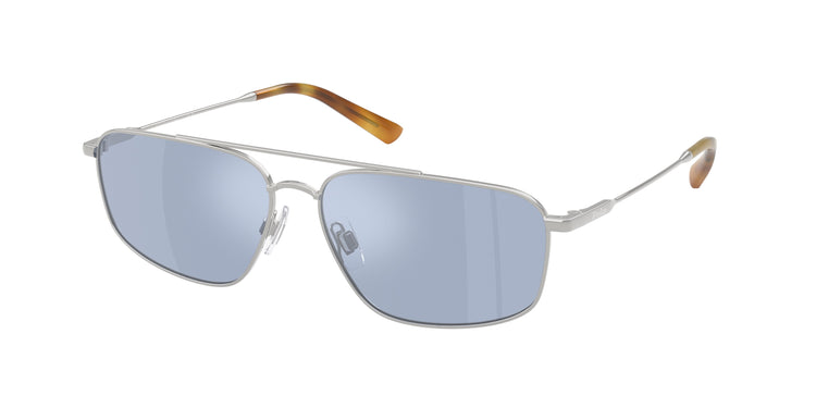 90011U - Shiny Silver / Light Blue Mirror Silver