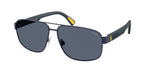 939487 - Semishiny Navy Blue / Dark Grey