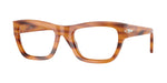 960 - Striped Brown / Clear