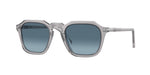 309/Q8 - Transparent Grey / Azure Gradient Blue