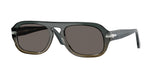 1012B1 - Grey Striped Green / Dark Grey