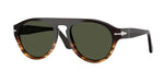 102631 - Brown Striped Amber / Green