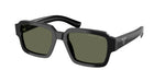 1AB03R - Black / Green Polarized