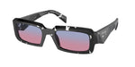 15O60E - Black Crystal Tortoise / Clear Gradient Blue Gradient Magenta