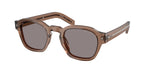 28I03D - Transparent Clay / Grey