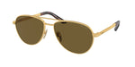 1BK01T - Matte Gold / Dark Brown