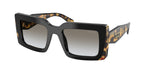 0CD80L - Black/Medium Tortoise / Grey Gradient
