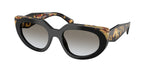 0CD80L - Black/Medium Tortoise / Grey Gradient