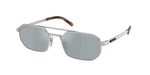 1BC40X - Silver / Blue Mirror Silver