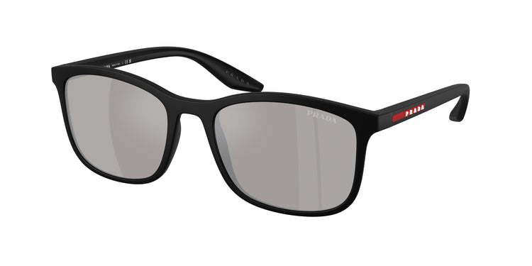 1BO2B0 - Matte Black / Light Grey Mirror Silver