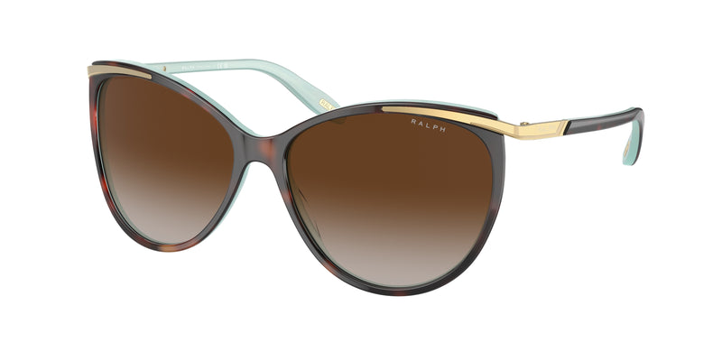 601/3B - Havana On Acquamarine / Gradient Brown