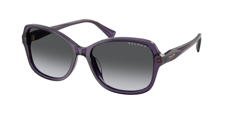 6345T3 - Blue Transparent / Gradient Grey Polarized