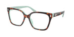 601 - Dark Tortoise/Green / Transparent