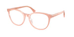 6296 - Peach Transparent / Demo Lens