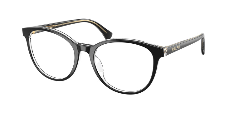 6297 - Shiny Black On Transparent / Demo Lens